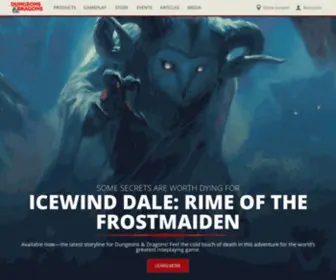 Playdnd.com(What is D&D) Screenshot