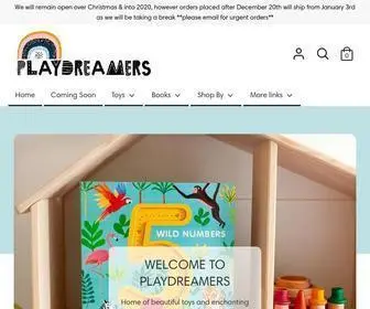 Playdreamers.com.au(Playdreamers Childrens Toy and Book Store Forster NSW Australia) Screenshot