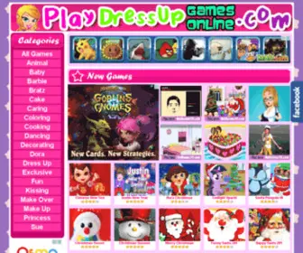 Playdressupgamesonline.com(Playdressupgamesonline) Screenshot