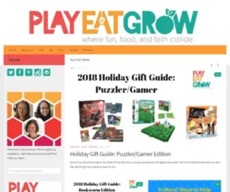 Playeatgrow.com(Play Eat Grow) Screenshot