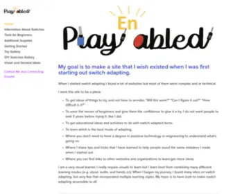 Playenabled.com(Playenabled) Screenshot