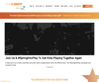 Playequityfund.org(The Play Equity Fund) Screenshot
