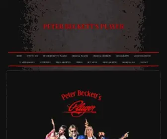 Player-Theband.com(PETER BECKETT'S PLAYER) Screenshot