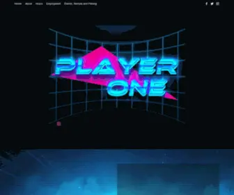 Playeronearcadebar.com(Player One Arcade Bar) Screenshot