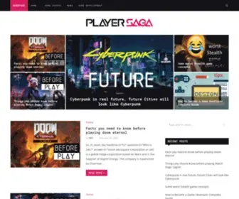 Playersaga.com(Playersaga) Screenshot