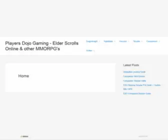 Playersdojo.com(Players Dojo Gaming) Screenshot