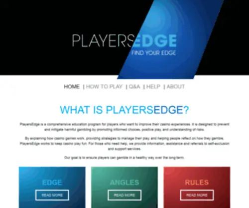 Playersedge.org Screenshot