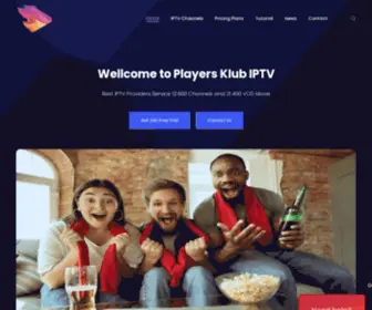 Playersklubiptv.net(Players Klub IPTV) Screenshot