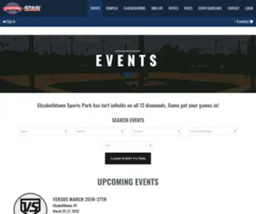 Playetownturf.com(Baseball) Screenshot