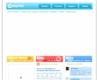Playfish.com(Play Social games with your friends on Facebook and more) Screenshot
