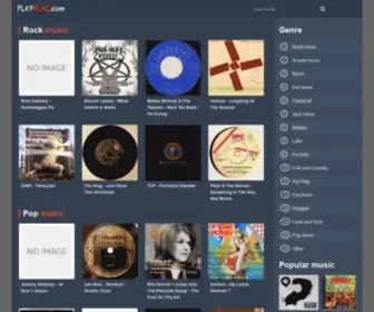 Playflac.com(Play and download free your favorite mp3 and flac music) Screenshot