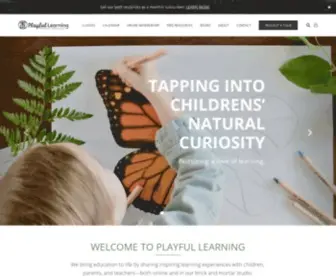 Playfullearning.net(Playful Families) Screenshot