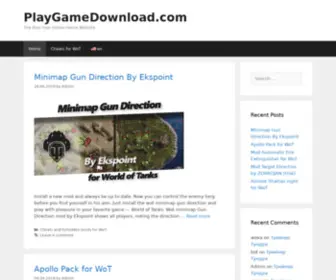 Playgamedownload.com(The Best Free Online Game Website) Screenshot