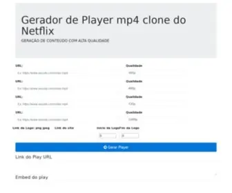 Playgerador.com(Playgerador) Screenshot