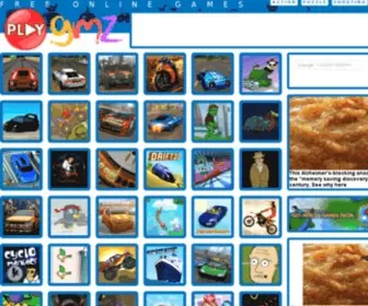 Playgmz.com(Play Gmz) Screenshot