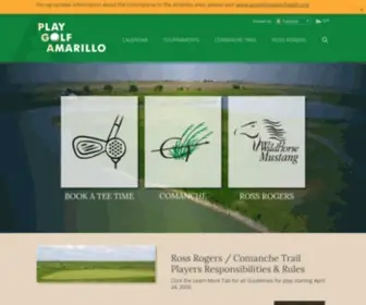 Playgolfamarillo.com(Play Golf Amarillo) Screenshot