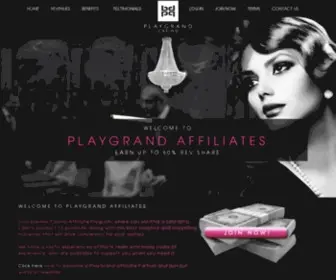 Playgrandaffiliates.com(PlayGrand Affiliates) Screenshot