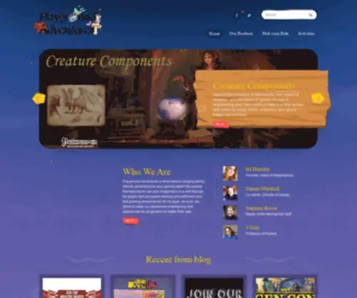 Playgroundadventures.net(Playground AdventuresPlayground Adventures) Screenshot