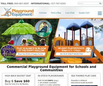 Playgroundequipment.com(Affordable, Durable School Playground Equipment) Screenshot