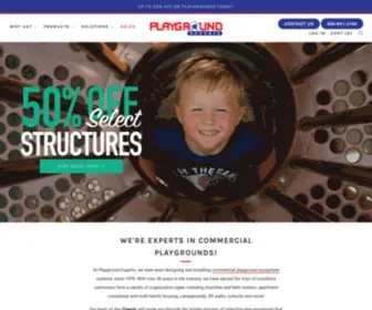 Playgroundexperts.com(Playground Experts) Screenshot