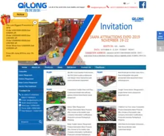 Playgroundplay.com(Qilong Amusement Equipment Co) Screenshot