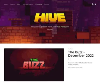 Playhive.com(The Hive) Screenshot