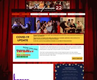 Playhouse22.org(Playhouse 22) Screenshot