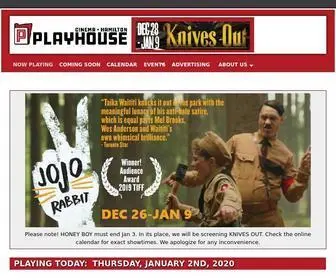 Playhousecinema.ca(Playhouse Cinema) Screenshot