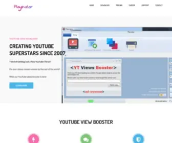 Playinator.com(Playinator YouTube View Increaser) Screenshot
