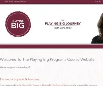 Playingbig.org(Playing Big) Screenshot