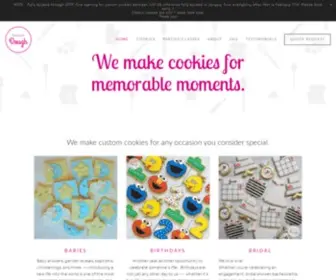 Playingwithdough.net(Playing With Dough Custom Cookies) Screenshot