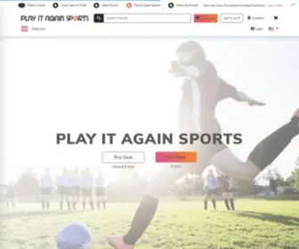 Playitagainsports.com(Play it again sports) Screenshot