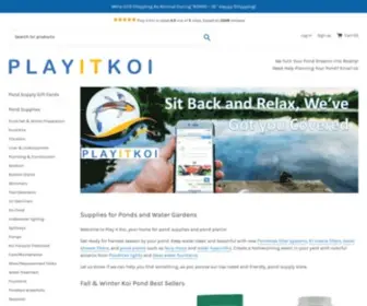 Playitkoi.com(Play It Koi) Screenshot