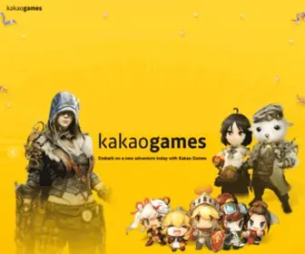 Playkakaogames.com(PLAY KAKAO GAMES) Screenshot