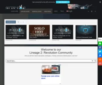 Playl2R.com(Play Lineage 2) Screenshot