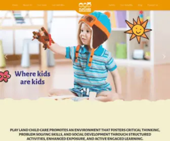 Playlandchildcare.com(Licensed Los Angeles Childcare) Screenshot