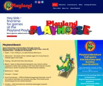 Playlandpark.org(Playland Park) Screenshot