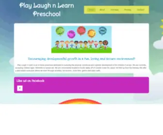 Playlaughnlearn.com(Play Laugh n' Learn) Screenshot