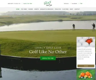 Playlegacy.com(Legacy Golf Club) Screenshot