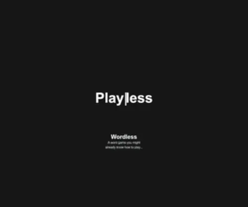 Playlessgames.com(Connection timed out) Screenshot