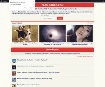 Playloaded.com.ng(Playloaded) Screenshot