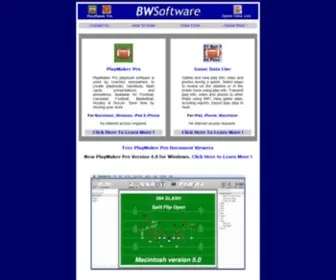 Playmakerpro.net(Football Playbook Software) Screenshot