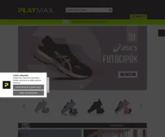 Playmax.hu(Prémium sportruházatok webshopja) Screenshot