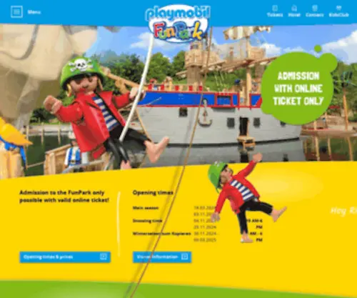 Playmobil-Funpark.de(Playmobil FunPark) Screenshot