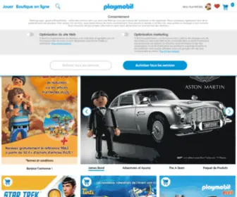 Playmobil.lu(Bienvenue sur le site de PLAYMOBIL®) Screenshot