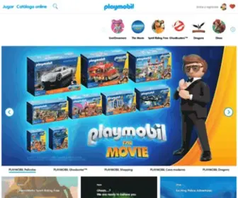 Playmobil.mx(¡Bienvenido/a a la página web de PLAYMOBIL®) Screenshot