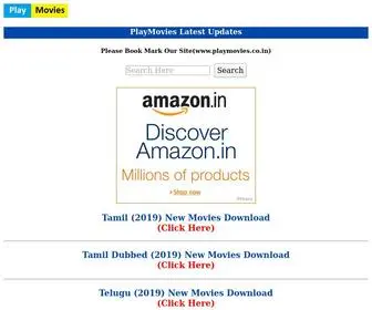 Playmovies.co.in(Playmovies) Screenshot