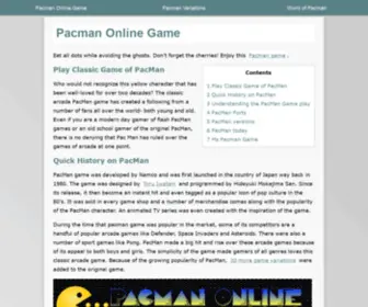 Playmspacman.net(Digital Champion Record) Screenshot