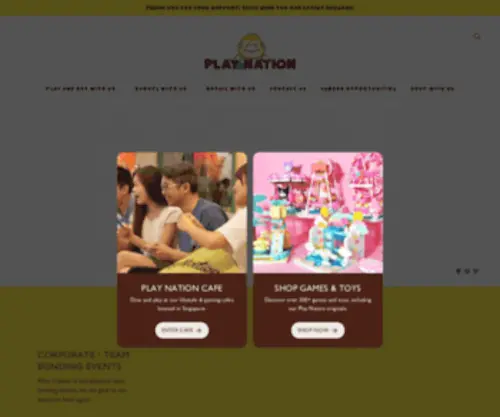 Playnation.com.sg(Playnation) Screenshot