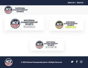 Playncs.com(National Championship Sports) Screenshot